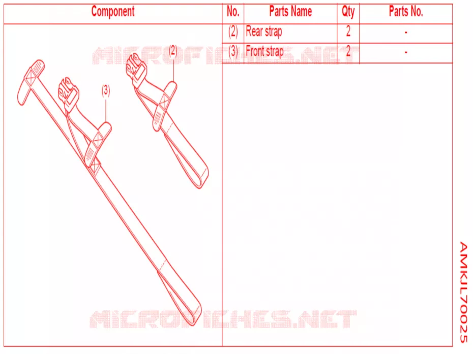 KIT,SEAT BAG ATT Honda MOTO 650 CBR 2021  CBR650RAM