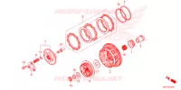 EMBRAYAGE pour Honda CBR 650 R ABS de 2021