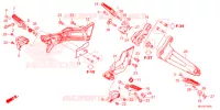 REPOSE PIED pour Honda REBEL 1100 DCT de 2021