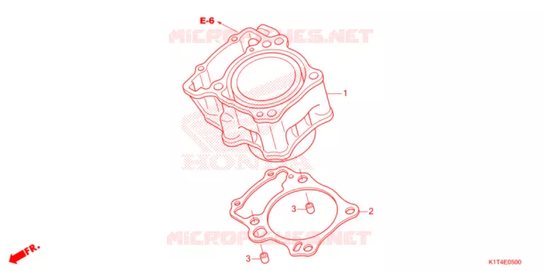 CYLINDRE Honda MOTO 300 CRF 2021  CRF300LRAM