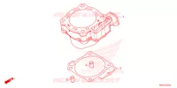 CYLINDRE pour Honda CRF 450 RX ENDURO de 2022