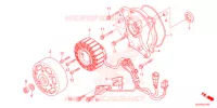ROTOR   STATOR pour Honda RUCKUS 50 de 2022