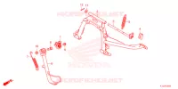BEQUILLE pour Honda PCX 160 ABS de 2021