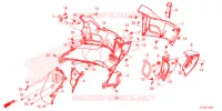 PROTEGE JAMBES pour Honda PCX 160 ABS de 2021