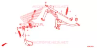 BEQUILLE pour Honda ADV 150 ABS de 2021