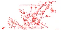 CADRE pour Honda CB 1300 SUPER BOL DOR SP de 2020