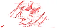 MARCHE PIEDS pour Honda LEAD 125 de 2021