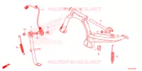 BEQUILLE pour Honda FORZA 250 de 2021