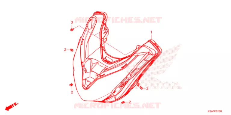 PHARE Honda SCOOTER 250 FORZA 2021  NSS250AM