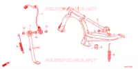 BEQUILLE pour Honda FORZA 250 de 2021