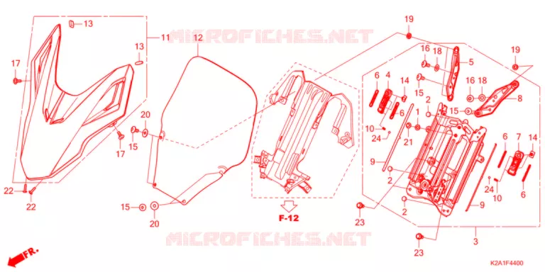 PARE BRISE Honda SCOOTER 250 FORZA 2021  NSS250AM