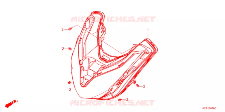 PHARE Honda SCOOTER 250 FORZA 2021  NSS250AM