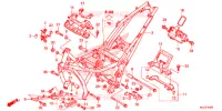 CADRE pour Honda NC 750 X ABS DCT de 2015