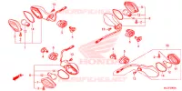 CLIGNOTANT pour Honda NC 750 X ABS DCT de 2015
