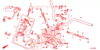 GUIDON   TE DE FOURCHE pour Honda NC 750 X ABS DCT de 2015