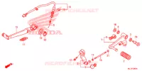 PEDALE pour Honda NC 750 X ABS DCT de 2015