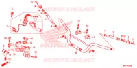 GUIDON   TE DE FOURCHE pour Honda XRM 125 MOTARD de 2022