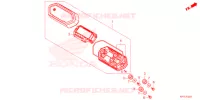 COMPTEUR COMBINE (CFT125MRM/MSM/MRCM) pour Honda XRM 125 DUAL SPORT EXTREME de 2022