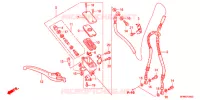 MAITRE CYLINDRE FREIN AV. (CB400) pour Honda CB 400 SUPER FOUR TYPE II de 2011