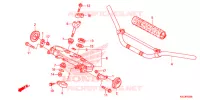 GUIDON   TE DE FOURCHE pour Honda CRF 250 X de 2019