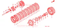 EMBRAYAGE pour Honda VALKYRIE 1500 F6C de 2003