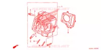 CULASSE pour Honda SPORTRAX TRX 90 EX de 2008