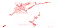 PEDALE pour Honda SPORTRAX TRX 90 EX de 2008