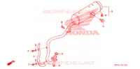 SILENCIEUX D'ECHAPPEMENT pour Honda SPORTRAX TRX 90 EX de 2008