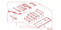 OUTIL pour Honda XR 250 DIRT BIKE de 2006