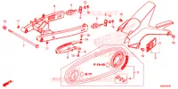 BRAS OSCILLANT pour Honda MSX 125 de 2015