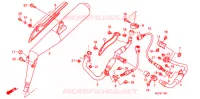 SILENCIEUX D'ECHAPPEMENT  pour Honda 125 VARADERO de 2008