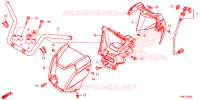 GUIDON pour Honda FOURTRAX 520 FOREMAN RUBICON 4X4 AT DCT EPS de 2020