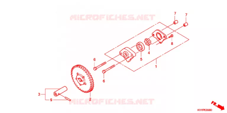POMPE A HUILE Honda SCOOTER 110 BEAT 2014  ACC110CSC