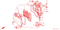 FILTRE A AIR pour Honda WAVE 100 de 2006