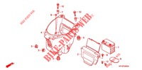 BATTERIE   COFFRE pour Honda WAVE 125  PGMFi  Electric start de 2011