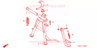 BEQUILLE pour Honda WAVE 125  PGMFi  Electric start de 2011