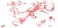 FAISCEAU DES FILS (ANF1256,7,8/AFS125A,B) pour Honda WAVE 125  PGMFi  Electric start de 2011