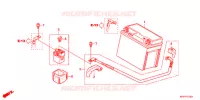 BATTERIE pour Honda CBR 150 R de 2013