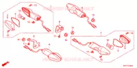 CLIGNOTANT pour Honda CBR 150 R de 2014