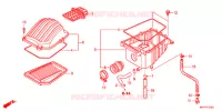 FILTRE A AIR pour Honda CBR 150 R de 2014
