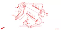 SILENCIEUX D'ECHAPPEMENT pour Honda CBR 150 R de 2014
