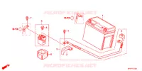BATTERIE pour Honda CBR 150 R de 2015