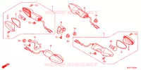 CLIGNOTANT pour Honda CBR 150 R de 2015