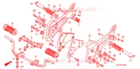 MARCHE (1) pour Honda XRM 110 ELECTRIC START de 2002