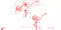 CLIGNOTANT AVANT pour Honda XRM 110 ELECTRIC START LIMITED EDITION de 2003