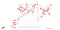 SILENCIEUX D'ECHAPPEMENT (1) pour Honda XRM 110 ELECTRIC START LIMITED EDITION de 2003