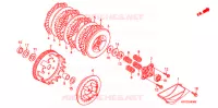 EMBRAYAGE (1) pour Honda XRM 110 ELECTRIC START de 2005