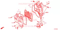 FILTRE A AIR pour Honda XRM 125 MOTARD de 2015