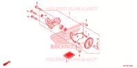POMPE A HUILE pour Honda XRM 125 REAR BRAKE DRUM de 2014