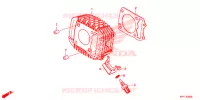 CYLINDRE pour Honda XRM 125 DUAL SPORT de 2020